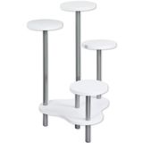 Kesper Bloemenstandaard Metaal Wit 44 x 44 x 72,5 cm