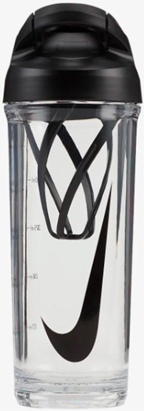 Nike Hypercharge Shake 700 ml Bidon - Zwart