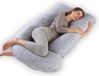 CALIYO Coussin de grossesse XXL - 270 cm - Motif étoiles