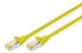 Câble réseau UTP - Cat 6A - 1 m - S/FTP blindé - Jaune