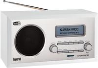 Imperial DABMAN 30 Personal Radio - Analog & Digital - Silver, White