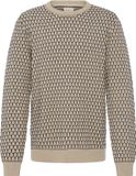 Blend - BHDONG CREW - Heren - Gebreide trui - L - Katoen - Gestipt - Regular Fit - Casual
