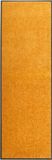 vidaXL Deurmat wasbaar 60x180 cm oranje