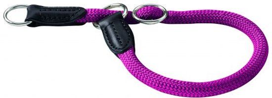 Hunter Freestyle Halsband voor Honden - Framboos - 55 cm x 10 mm