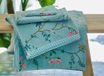 PIP Studio Les Fleurs handdoek blauw 55x100 cm
