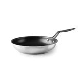 LACOR 47428 Origin, anti-aanbakpan, roestvrij staal 18/10, QuanTanium® antiaanbaklaag, PFO-vrij, sandwich-thermobodem, handwas, geschikt voor inductie, ovenbestendig, Ø 28 cm
