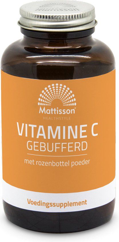 Mattisson Vitamine C Gebufferd 1000 mg - 90 Capsules