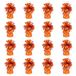Boland - Ballongewichten met metallicfolie, 16 stuks | 160-180 g ballonverzwaarders voor luchtballonnen en heliumballonnen