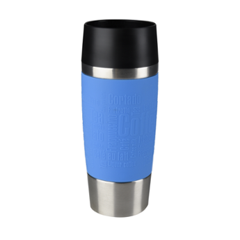 Tefal TRAVEL MUG K30861 Isoleerbeker - inhoud 0.36L RVS / lichtblauw