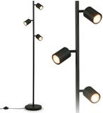 Briloner Ida - Vloerlamp - Zwart