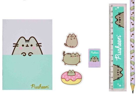 4KidsOnly Undercover Pusheen Series - Schoolpakket - Pennenetui - 15223