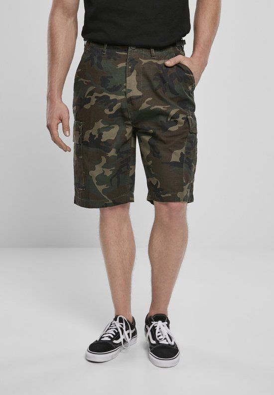 Brandit BDU Rips Heren Shorts - woodland - 4XL