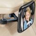 Vinabo Babyautospiegel, verbeterde versie babyspiegel met haakclip, kinderwagenspiegel met achteruitrijblokkering, veiligheid, 360° draaibare baby-autospiegel, essentieel voor jonge ouders