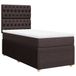 VidaXL Bedframe with Slatted Base Brown 90x200 cm