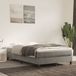 vidaXL Bedframe zonder matras 120x200 cm fluweel lichtgrijs