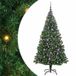 vidaXL Kunstkerstboom Groen 180 cm PVC en Staal en Kunststof