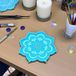Unyqoos® Creatieve siliconen mal voor mandala onderzetters en decoratieve kunstwerken
