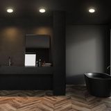 B.K.Licht Set van 3 Plafondinbouwspots LED IP44 Wit