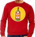 Bellatio Decorations Shoppartners Bv Foute Kersttrui Merry Christmas Wine Rood Heren S