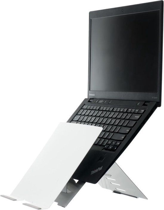 R-Go Tools Riser Flexibel Laptopstandaard - Zilver