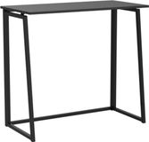 Merkloos / Sans marque Wan GmbH Opklapbare Klaptafel - Laptoptafel - Gemaakt van Hout en Metaal