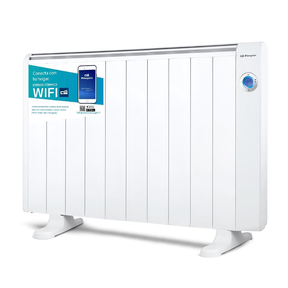 Orbegozo RRW 1800 - Smart Oil-Free Radiator - 1800W - White - WiFi, App Control, Timer