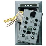 Kidde AccessPoint 001015 KeySafe Originele Drukknop Combinatie Permanente Key Lock Box, 5-Key, Titanium Grijs