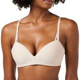 Calvin Klein Underwear Calvin Klein Seductive Comfort wirefree push-up bra - T-shirt BH - beige - 80D