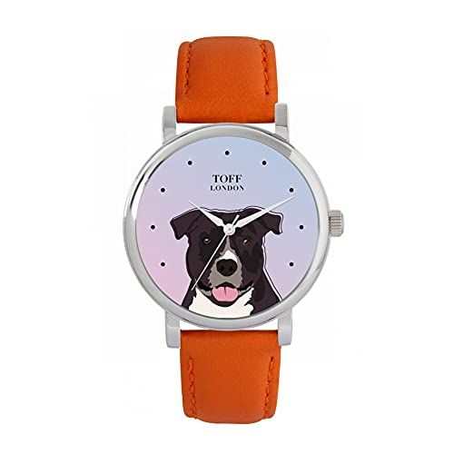 Toff London Staffordshire Terrier Hoofd Hondenhorloge - 5059656720614