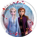 Disney Vegaoo - Disney Frozen 2 Party Papieren Borden 20cm Pack van 8