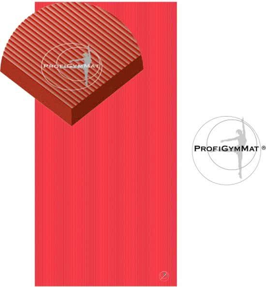 Trendy sport Reha Mat - Fitnessmat - 200 cm x 100 cm x 2.5 cm - Rood