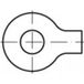 TOOLCRAFT Rondelles avec rondelles 6,4 mm Acier zingué galvaniquement 100 pièce(s) TOOLCRAFT 104585