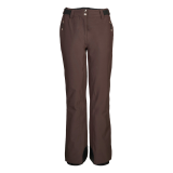 killtec dames Functionele broek/skibroek met sneeuwvanger KSW 311 WMN SKI PNTS, dunkelbraun, 50, 42403-000