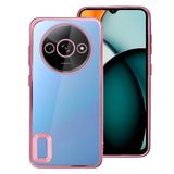 Cool Beschermhoes voor Xiaomi, Redmi A3, metalen rand (roze)