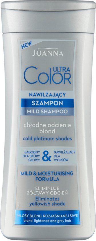 Joanna Ultra Color Vocht inbrengende Shampoo Koele Blonde Tinten 200ml