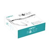 AQPET In&Out skimmer 13 mm set voor buitenfilter aquarium, van hoogwaardig glas