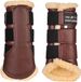 HKM Comfort Beenbeschermers Donkerbruin S