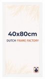 Dutch Frame Factory Fotolijst 40x80 cm - MDF - Wit Hoogglans