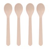 Lässig Geo Toddler Spoon Pink Plastic 4-Piece Set