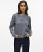 Vero Moda Trui Vmrose Ls O-neck Pullover Boo 10331434 Medium Grey Melange Dames Maat - S