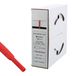 10m Krimpkous 10 meter, 1,6 mm x 0,8 mm, rood