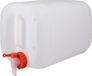 Jerrycanshop Lostri Verpakkingen BV Jerrycan met kraan 25L - Naturel