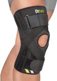 EMO Ottec Kniebrace met banden - XL - Zwart
