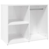 VidaXL Kledingkast 80x40x65 cm bewerkt hout hoogglans wit