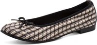 Tamaris - Dames - Ballerinas - Zwart - Maat 37