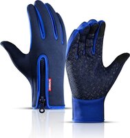WiseGoods Luxe Fietshandschoenen Voor Touchscreen - Blauw L