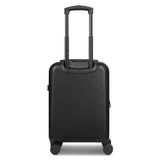Bugatti Valencia 2.0 4 wielen Cabinewagen S 54 cm met uitbreidingsplooi - Harde bagage - TSA slot - black