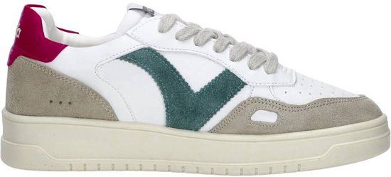 Victoria Seul Effecto Sneakers Vrouwen - Maat 39 - Wit/Grijs/Groen/Roze