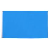 AZ FLAG Effen blauw 250x150 cm Polyester 100D 2 Ringen
