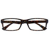 Leesbril Bruine Schildpad Lezers Ontwerper Stijl Mannen Vrouwen UVR092BR +1,50